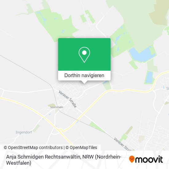Anja Schmidgen Rechtsanwältin Karte