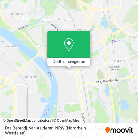 Drs Berendj. van Aalderen Karte