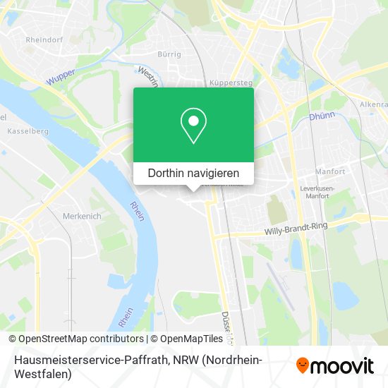 Hausmeisterservice-Paffrath Karte