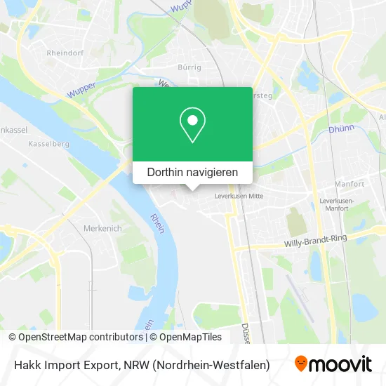 Hakk Import Export Karte