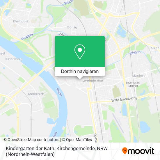 Kindergarten der Kath. Kirchengemeinde Karte