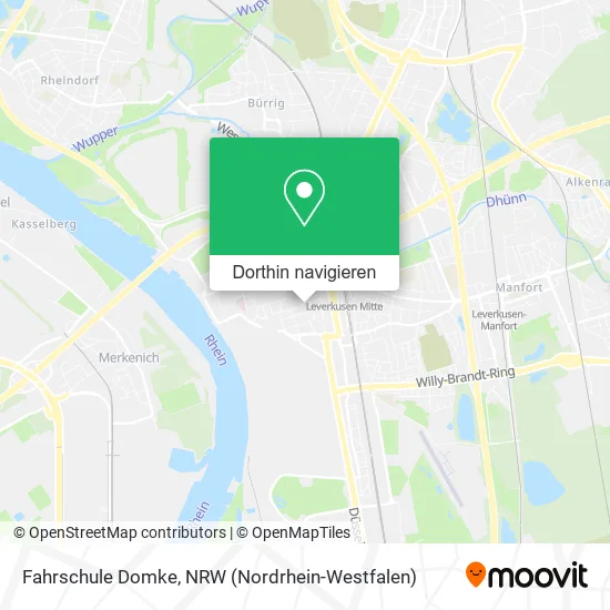 Fahrschule Domke Karte