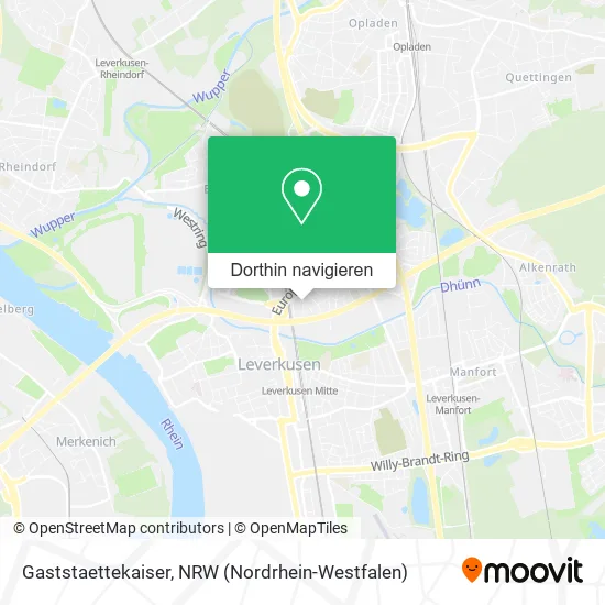 Gaststaettekaiser Karte