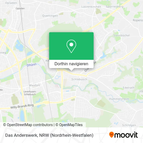 Das Anderswerk Karte