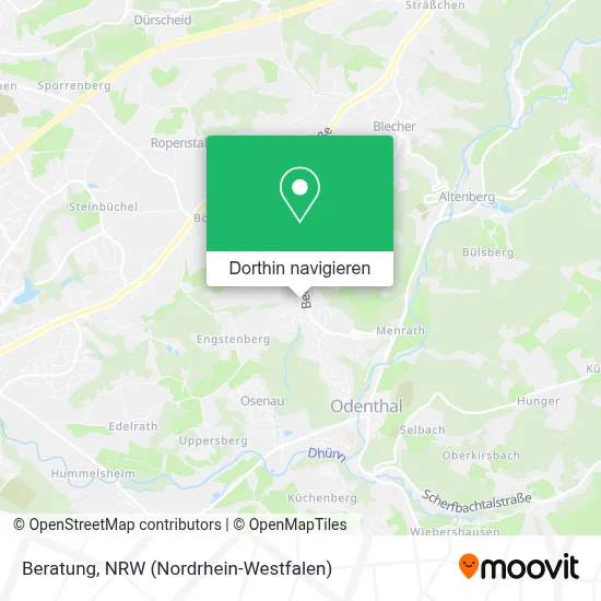 Beratung Karte