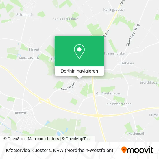 Kfz Service Kuesters Karte