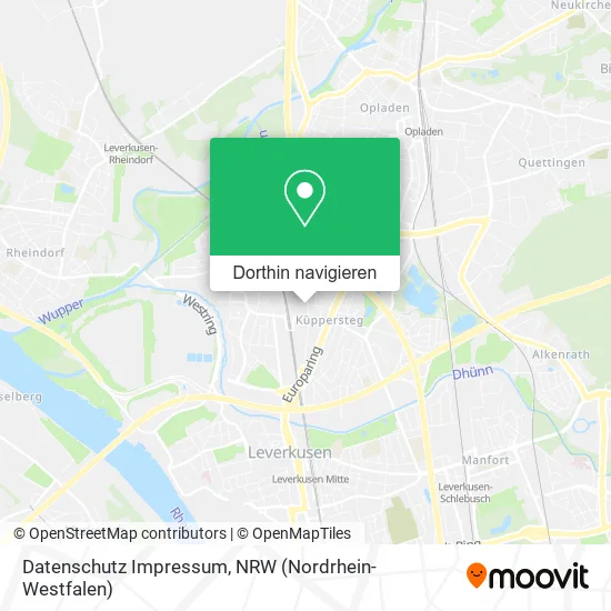 Datenschutz Impressum Karte