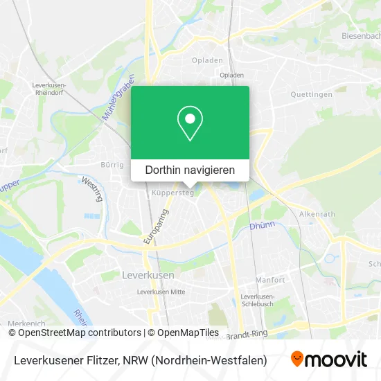 Leverkusener Flitzer Karte