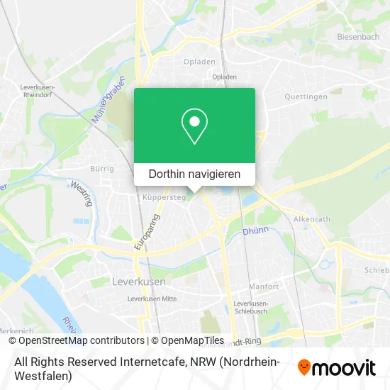 All Rights Reserved Internetcafe Karte