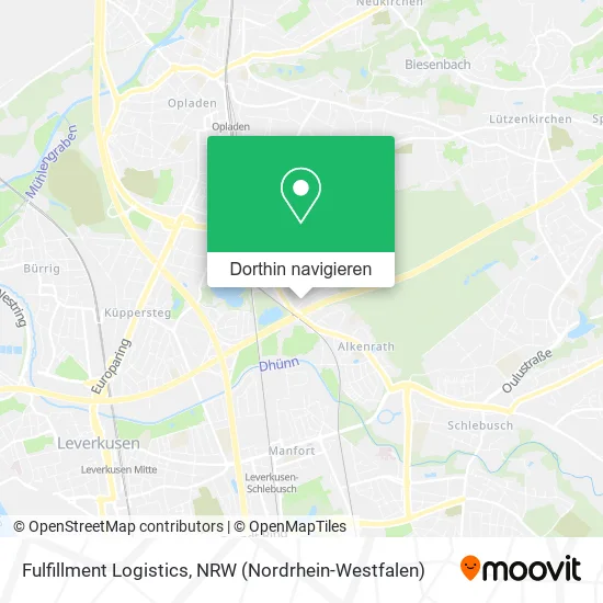 Fulfillment Logistics Karte