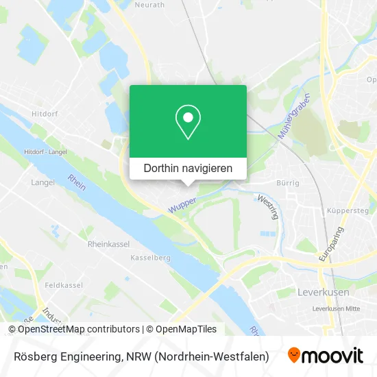 Rösberg Engineering Karte