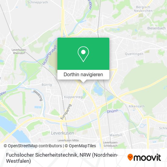 Fuchslocher Sicherheitstechnik Karte