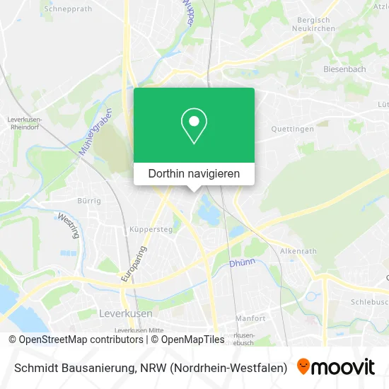 Schmidt Bausanierung Karte