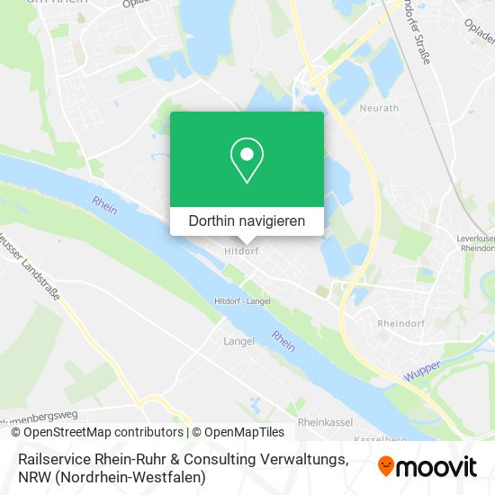Railservice Rhein-Ruhr & Consulting Verwaltungs Karte