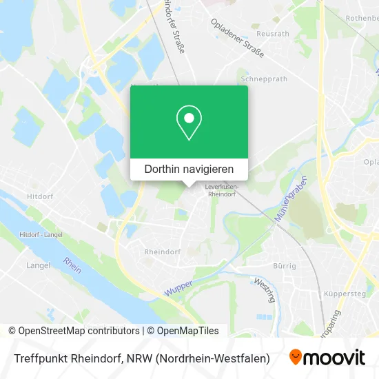 Treffpunkt Rheindorf Karte