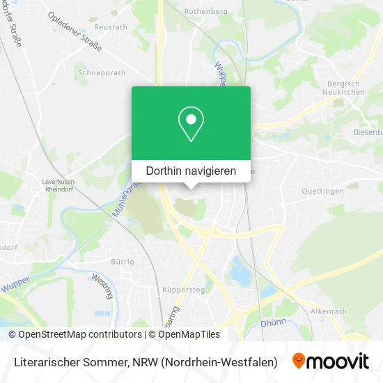 Literarischer Sommer Karte