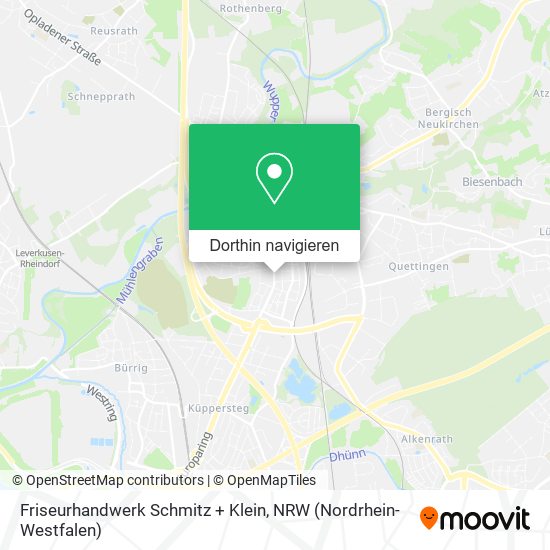 Friseurhandwerk Schmitz + Klein Karte