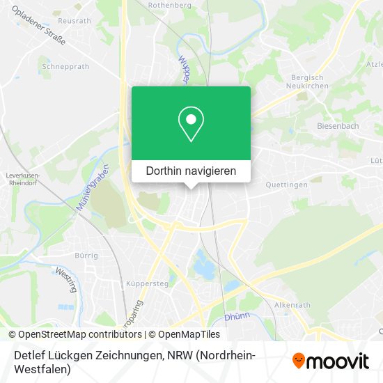 Detlef Lückgen Zeichnungen Karte