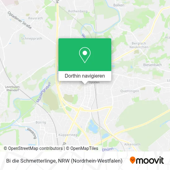 Bi die Schmetterlinge Karte