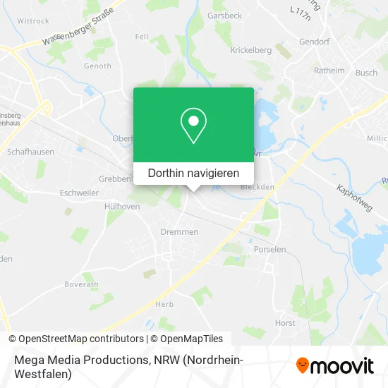 Mega Media Productions Karte