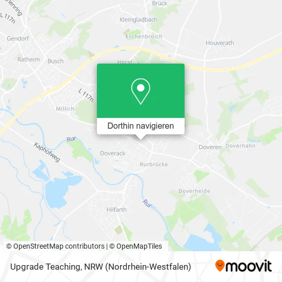 Upgrade Teaching Karte