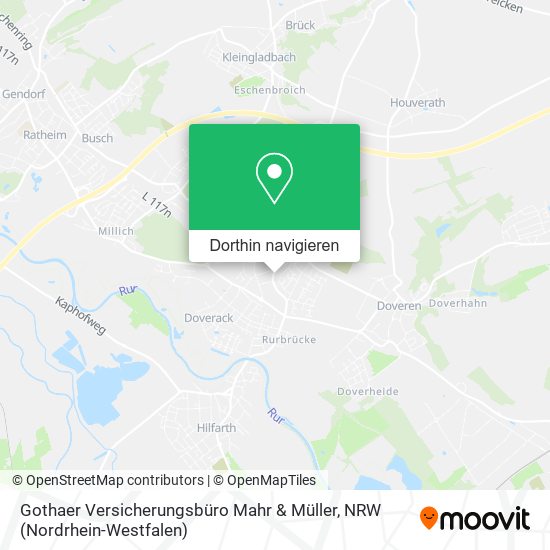 Gothaer Versicherungsbüro Mahr & Müller Karte
