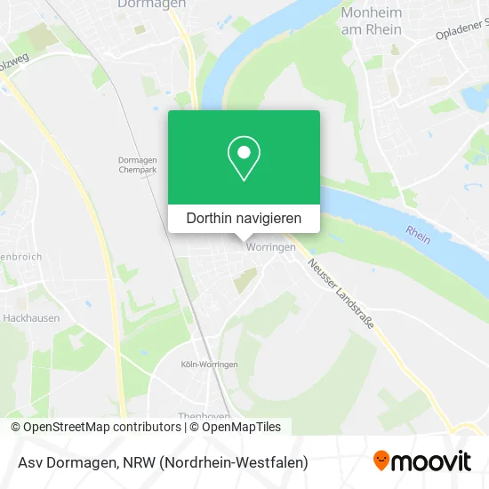 Asv Dormagen Karte