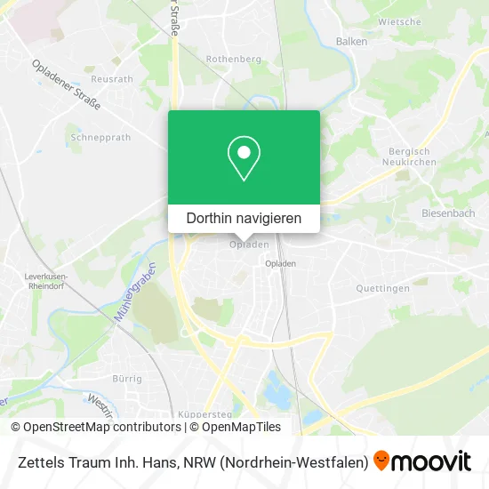 Zettels Traum Inh. Hans Karte