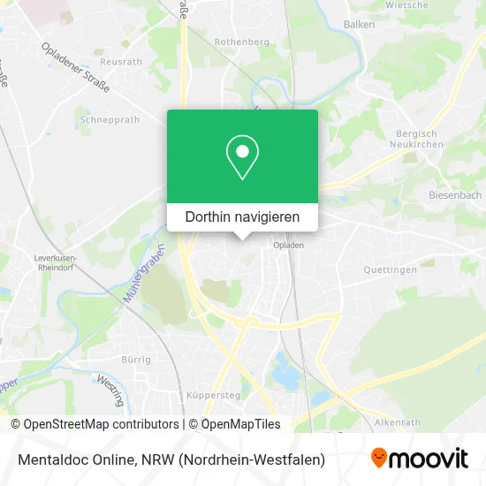 Mentaldoc Online Karte