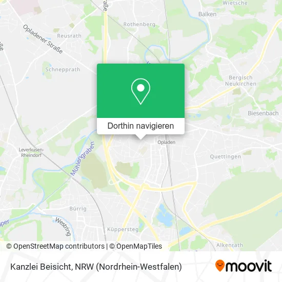 Kanzlei Beisicht Karte