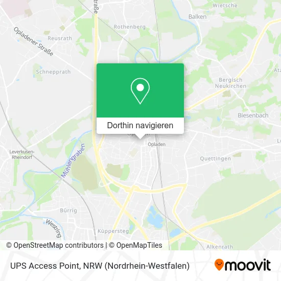 UPS Access Point Karte