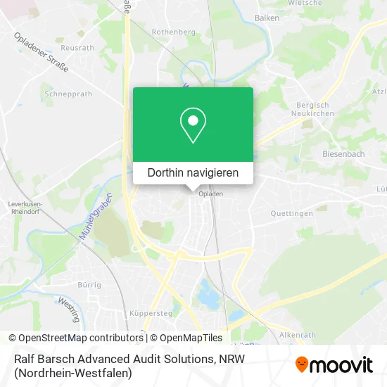 Ralf Barsch Advanced Audit Solutions Karte