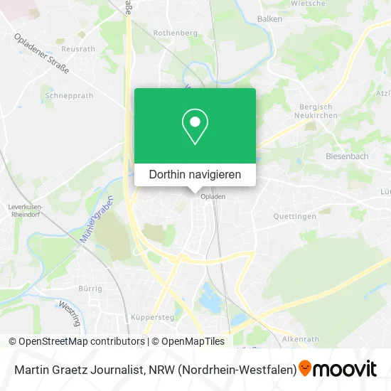 Martin Graetz Journalist Karte