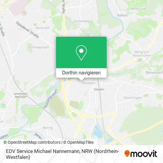 EDV Service Michael Nannemann Karte