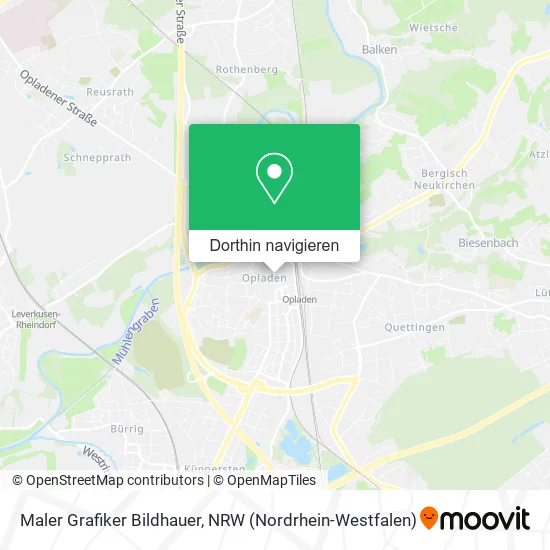 Maler Grafiker Bildhauer Karte