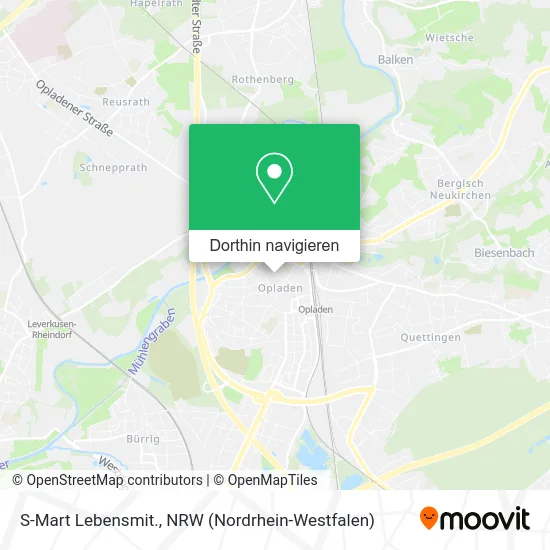 S-Mart Lebensmit. Karte