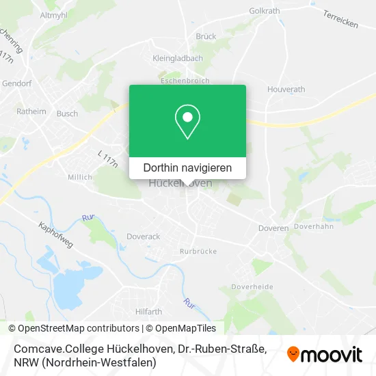 Comcave.College Hückelhoven, Dr.-Ruben-Straße Karte