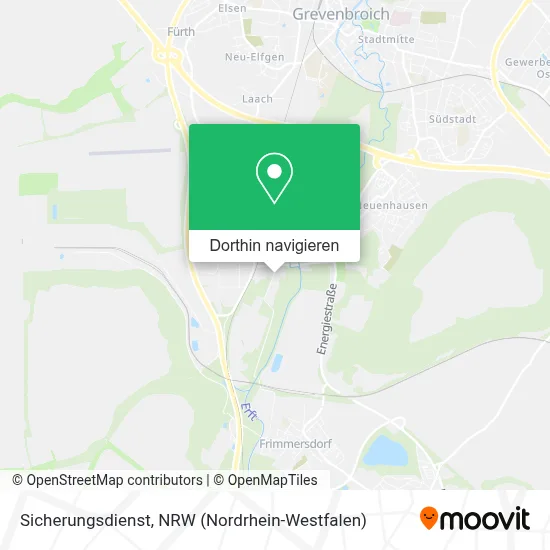 Sicherungsdienst Karte