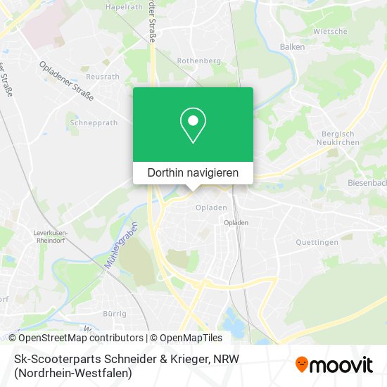 Sk-Scooterparts Schneider & Krieger Karte
