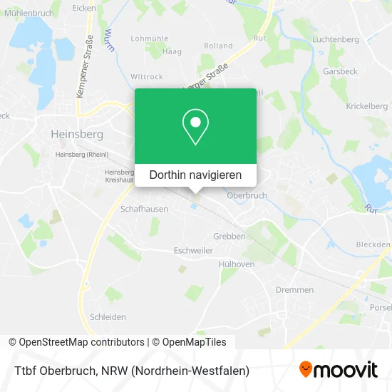 Ttbf Oberbruch Karte