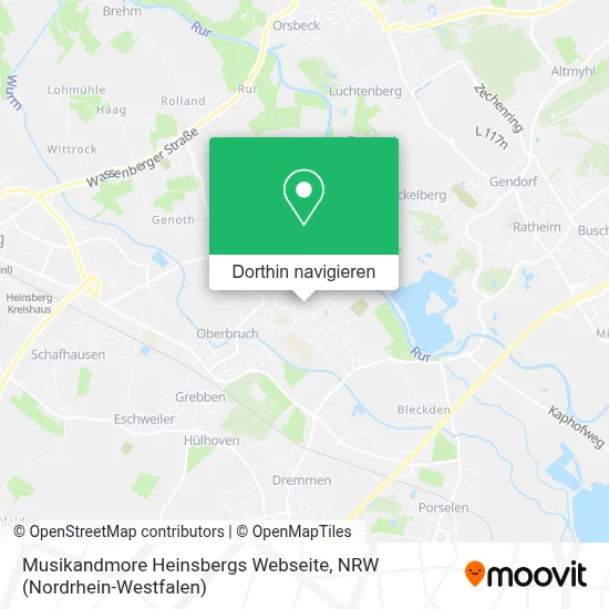 Musikandmore Heinsbergs Webseite Karte