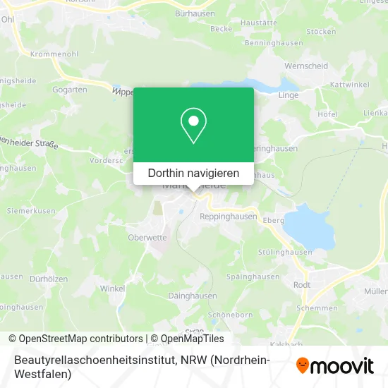 Beautyrellaschoenheitsinstitut Karte