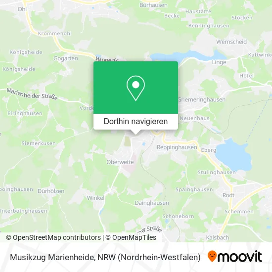 Musikzug Marienheide Karte