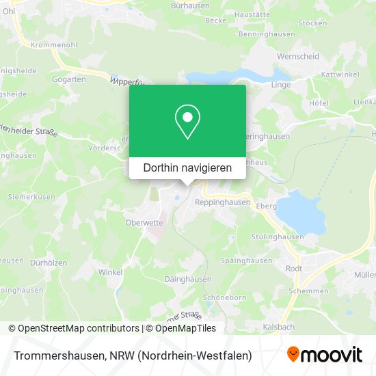 Trommershausen Karte
