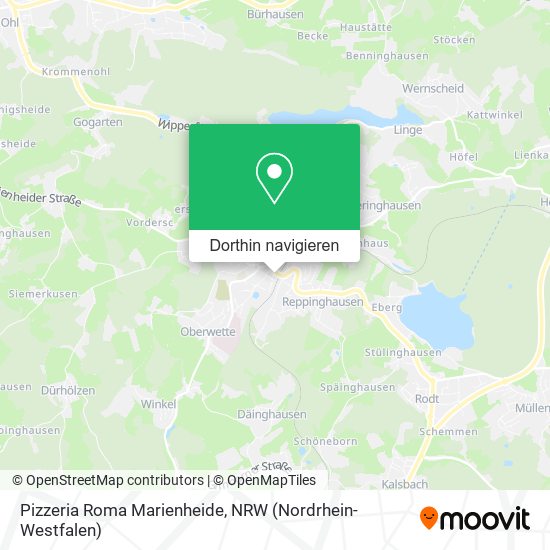 Pizzeria Roma Marienheide Karte