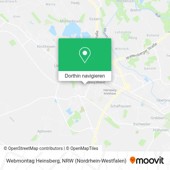 Webmontag Heinsberg Karte