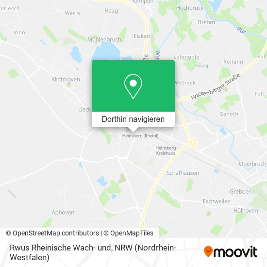 Rwus Rheinische Wach- und Karte