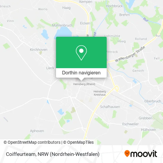 Coiffeurteam Karte