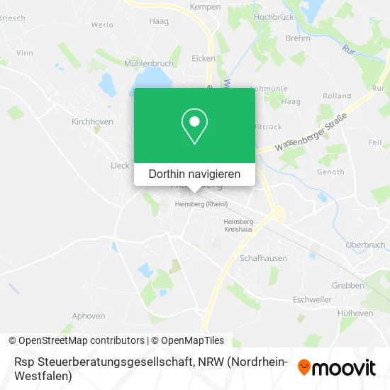 Rsp Steuerberatungsgesellschaft Karte