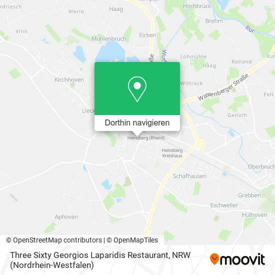 Three Sixty Georgios Laparidis Restaurant Karte